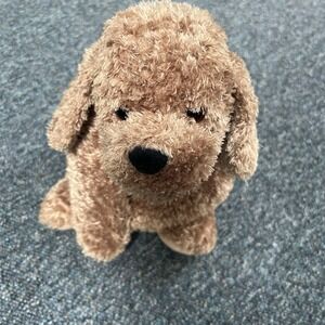 Vintage Princess Soft Toys Golden Brown Lab Floppy Beanbag Plush Puppy Dog
